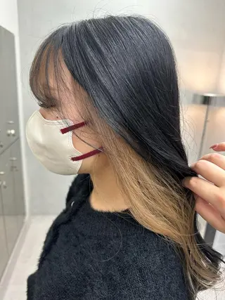 カラー nana l 韓国スタイル౨ৎのヘアスタイル