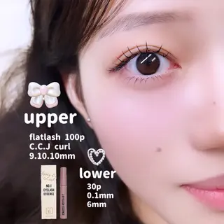 マツエク・マツパ Eyelash salon u'iのマツエク・マツパデザイン