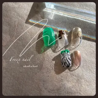 ネイル freex nail /ニュアンス/個性派のネイルデザイン