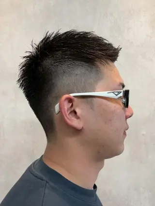 ショート メンズ インフィニィトネオ 三浦のヘアスタイル