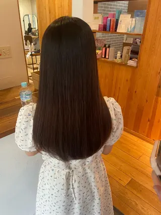 ロング 透明感カラー/顔周り カット/ののか💞のヘアスタイル