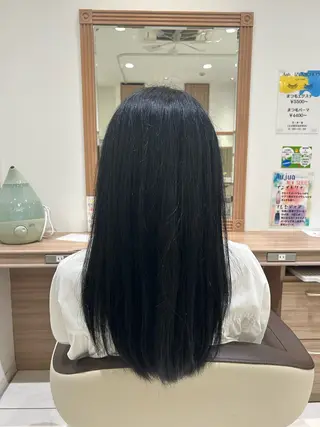ロング モデル募集中 松原京のヘアスタイル