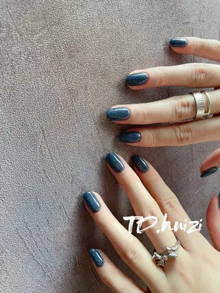 ショート めぐみのネイルサロン スタッフ練習のネイルデザイン