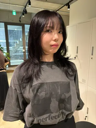 ミディアム SIKI yuuna レイヤーカット🪽のヘアスタイル