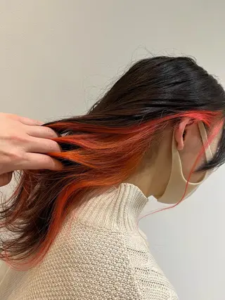 ミディアム カラー 清水　仰士 ROW町田のヘアスタイル