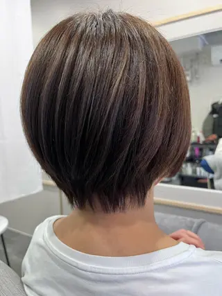 ショート カラー liL  hair サトウリョウタのヘアスタイル