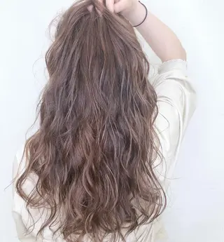ロング 太白区/白髪ぼかし ハイライト/千葉達人のヘアスタイル