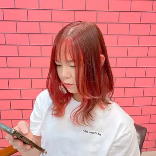 セミロング カラー デザインカラー 髪質改善Lilithのその他イメージ