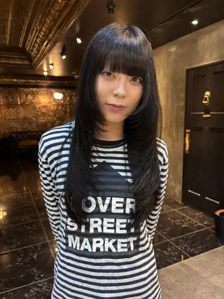 ロング カラー デザインレイヤー/ KOSUKEのヘアスタイル