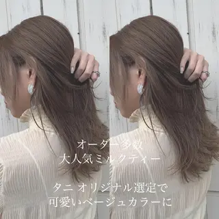 ミディアム カラー レイヤー/艶髪 🇰🇷Ryotaのヘアスタイル