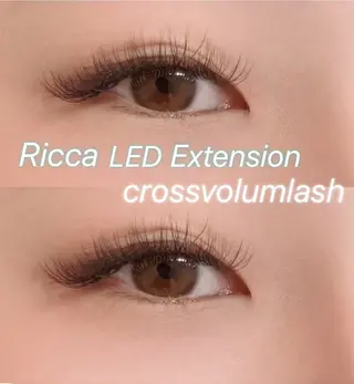 マツエク・マツパ Ricca RIEのマツエク・マツパデザイン