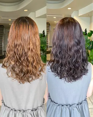 セミロング パーマ ASAKURA所属・ASAKURA 美容室のヘアスタイル