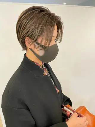 ショート 大迫 江梨のヘアスタイル