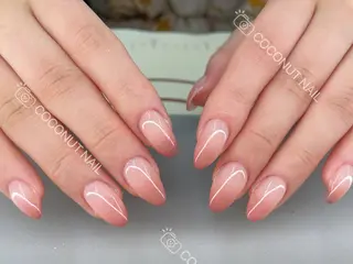 ネイル 神田 ココナッツのネイルデザイン