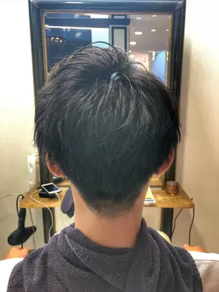 ショート カラー パーマ メンズ 美髪矯正 Rioのヘアスタイル