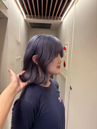 ミディアム 🐈‍⬛ブリーチ カラー特化🐈‍⬛彩のヘアスタイル