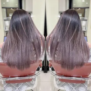 セミロング Y Uのヘアスタイル