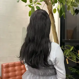 ロング 安藤 琢真のヘアスタイル