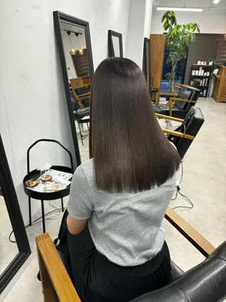 ロング カラー マツダ レンのヘアスタイル