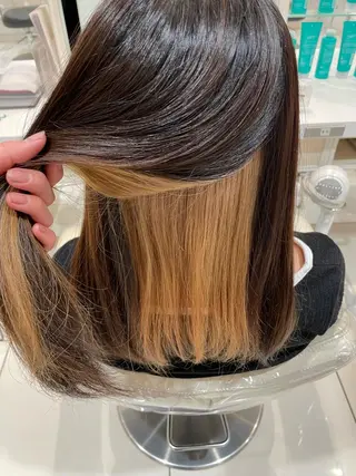 セミロング カラー ユ カの眉毛・アイブロウイメージ