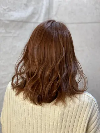 セミロング 長濱 俊のヘアスタイル