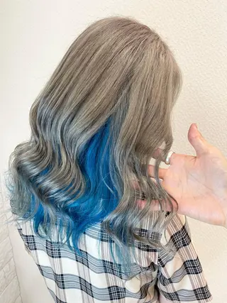 カラー かずくん🦩名古屋 ハイトーン/レイヤーのヘアスタイル