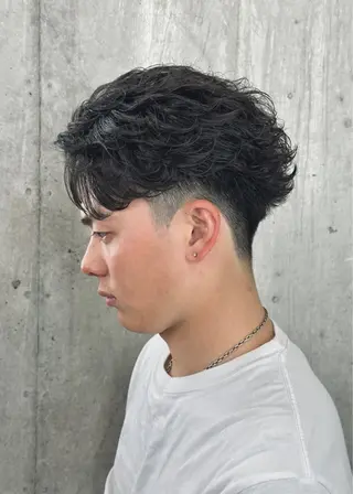 パーマ メンズ 中原 祥太のヘアスタイル