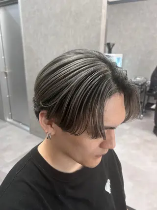 ショート カラー パーマ メンズ メンズ特化 👑YUTAのヘアスタイル
