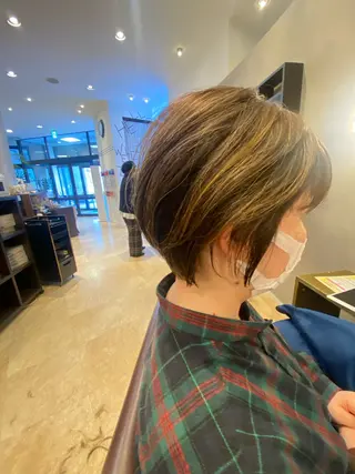 ショート 佐々木 恵のヘアスタイル