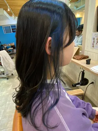 カラー 米林 遼のヘアスタイル