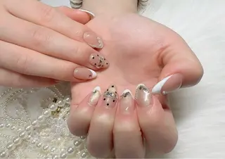 ネイル ハッピーネイル 蘭のネイルデザイン