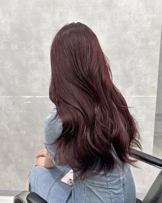 カラー ⛓ワンホンレイヤー 🥀🖤/あいりのヘアスタイル