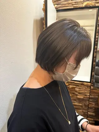 ショート 前田 加奈子のヘアスタイル