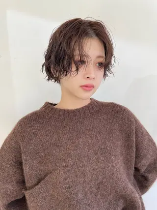 ショート 竹中 彩音のヘアスタイル