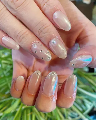 ネイル crystal ⭐︎ colorのネイルデザイン
