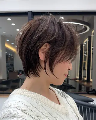 ショート カラー ショート/ハイライト 無料‼️愛斗のヘアスタイル