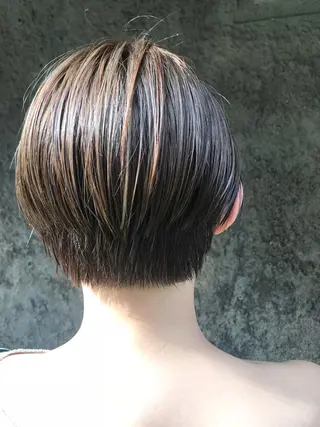 ショート 代官山 ボブヘアーのヘアスタイル