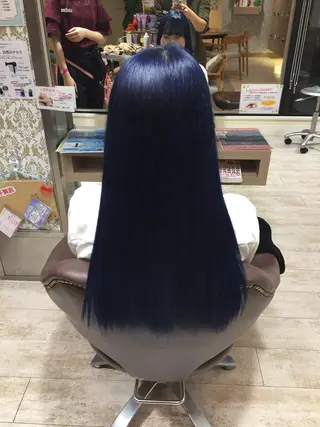 ロング カラー cherir髪質改善 パーソナルカラー診断のヘアスタイル