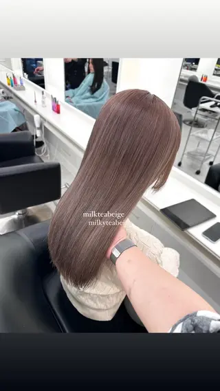 セミロング カラー ParveMix ♡白神みやびのヘアスタイル