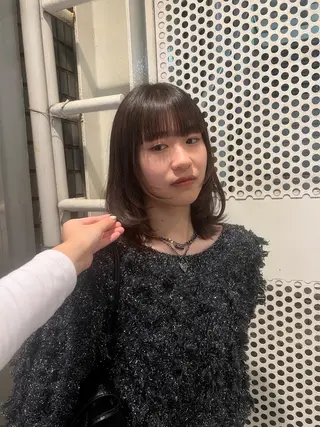 セミロング 錦糸町.浅草蔵前 ◾️フウカのヘアスタイル
