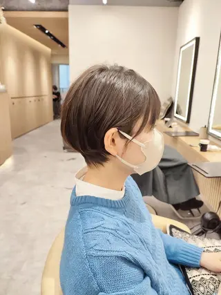 ショート 【似合わせ・レイヤー ・パーマ】海気のヘアスタイル