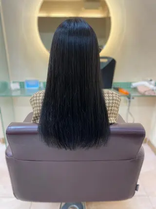 ロング 大越 美鈴のヘアスタイル