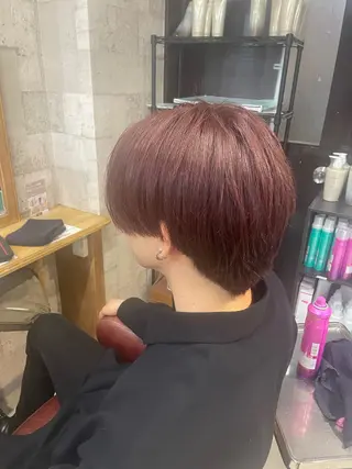 ショート カラー メンズ メンズパーマ屋さん /yuki☃️💭のヘアスタイル