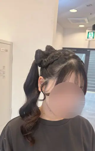 ヘアアレンジ suzu🍒 luxbeのヘアスタイル