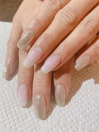 セミロング shandy nailのネイルデザイン