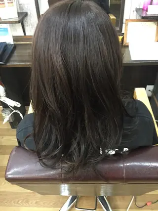 カラー 中山 ルミ子のヘアスタイル