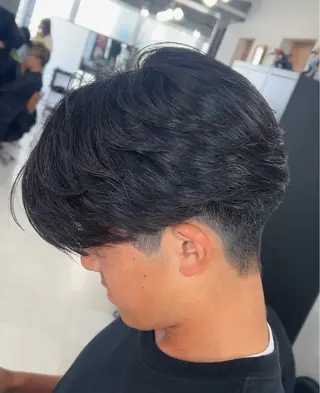 パーマ メンズ カズキ🌼曲がる 縮毛矯正のヘアスタイル