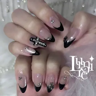 ネイル Lumière｜ ロング｜ワンホンのネイルデザイン