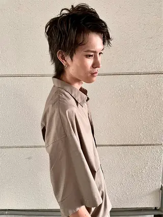 ショート メンズ 寺本 早希のヘアスタイル