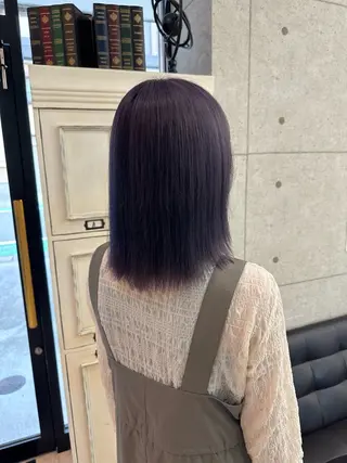 ミディアム カラー ヘアセット🎀透明感 カラーHiROEのヘアスタイル